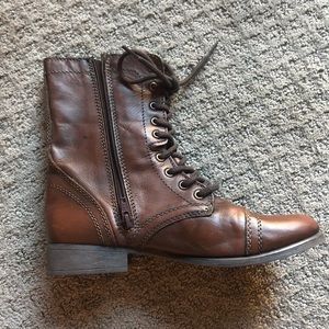 Steve Madden combat boots
